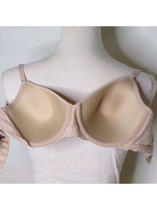 🆕NATORI Bliss Full Underwire T-Shirt Bra 36C Nude Beige #721154 - Picture 9 of 9